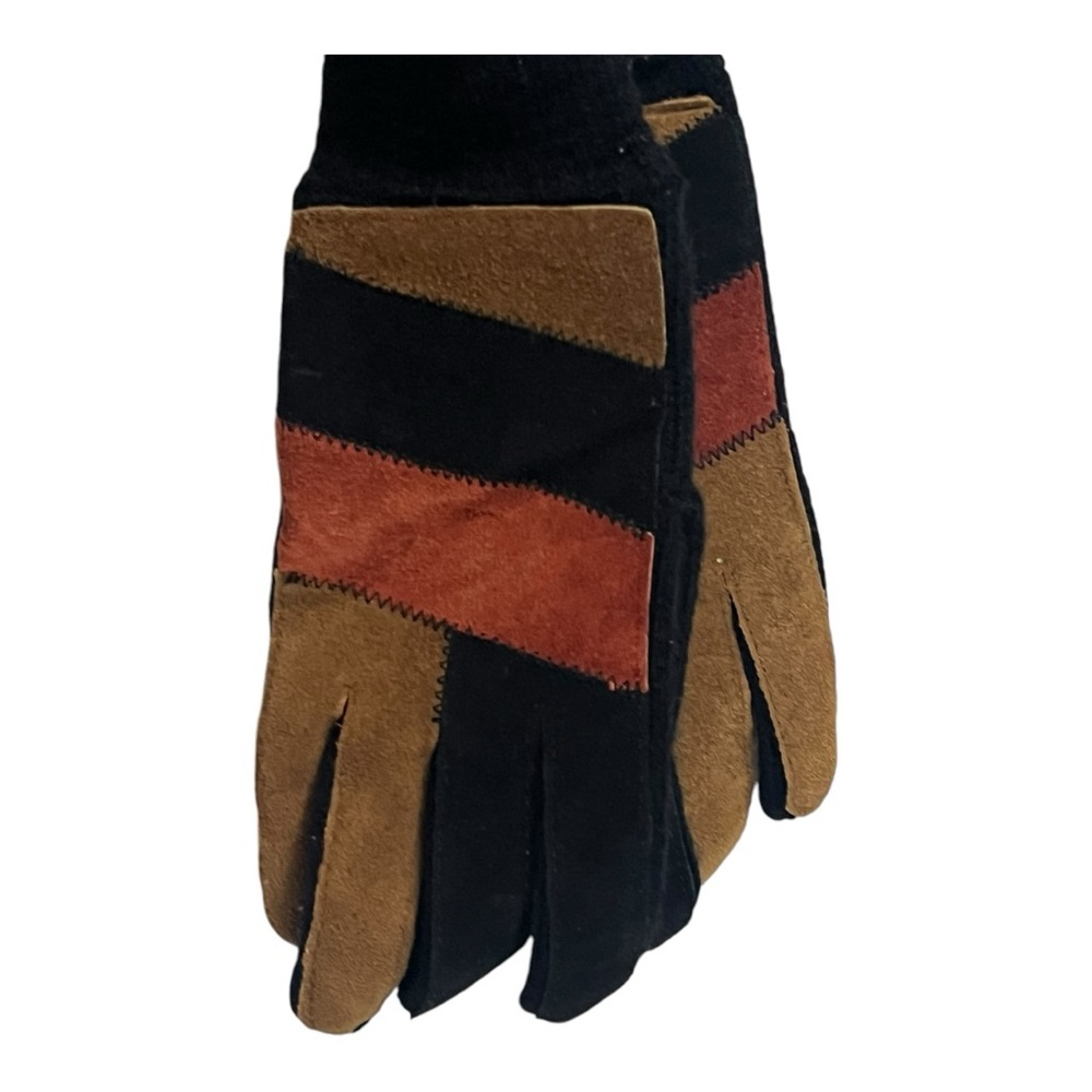 Vintage Suede Leather Ladies Gloved